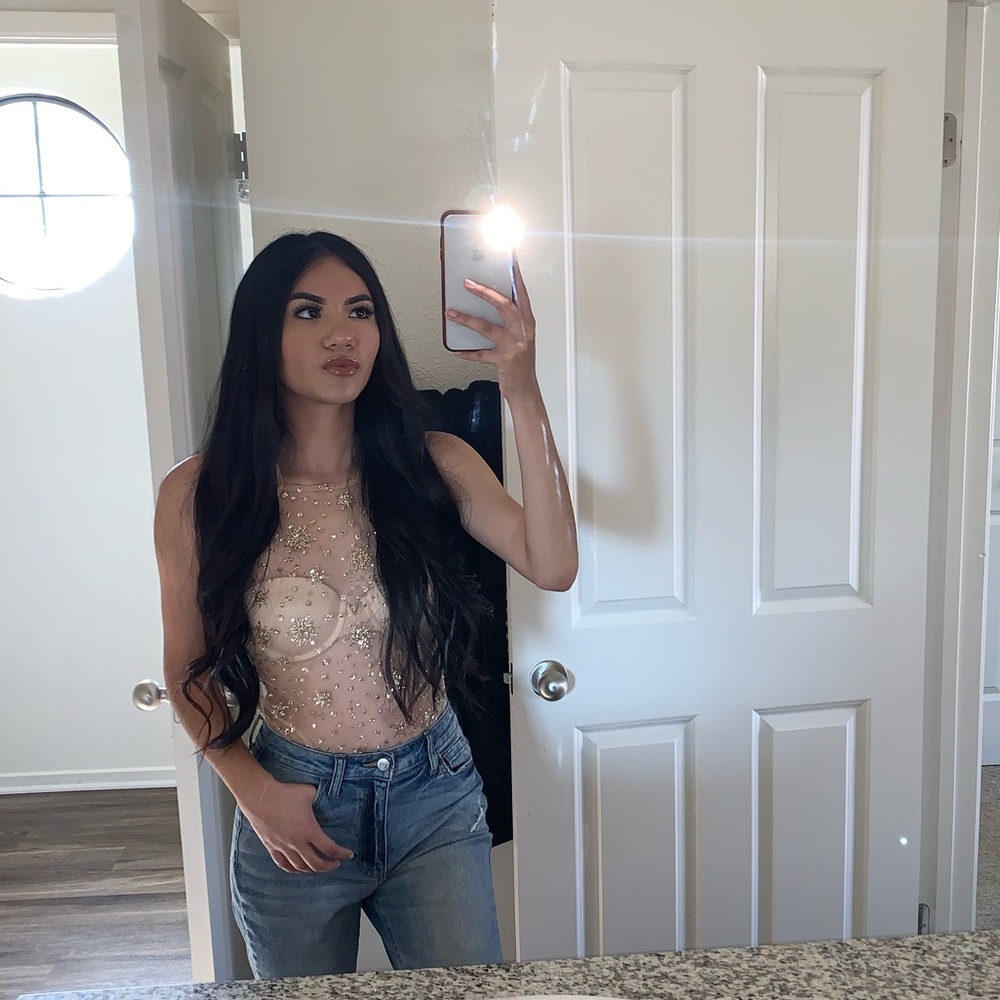 See through bodysuit